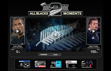 New Zealand All Blacks Moments H2H
